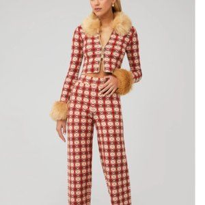 Show Me Your Mumu Zermatt Zip Up & Sweater Pants Set